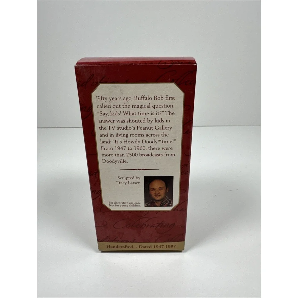 Hallmark Keepsake Ornament  1947-1997 50 Years It's Howdy Doody Time TV NEW